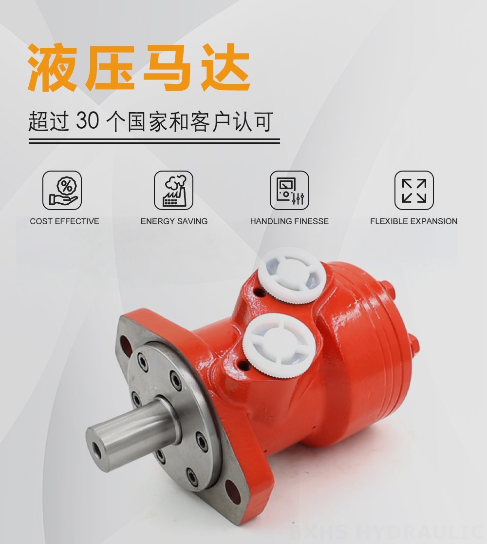 博信华盛BMP摆线液压马达 50 cc/r 38 Lpm 液压马达